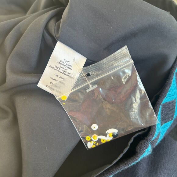 Talbots Navy Blue Sequin Fish Dress, Size 10 P, NWT - Picture 10 of 10